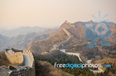 Great Wall Of China Stock Photo
