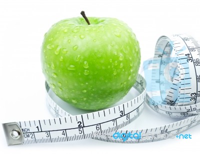 Green Apple Stock Photo