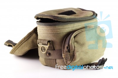Green Bag Stock Photo