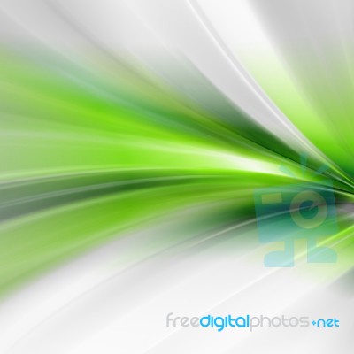 Green Futuristic Background Stock Image