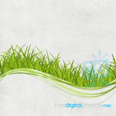 Green Grass Design Stock Image
