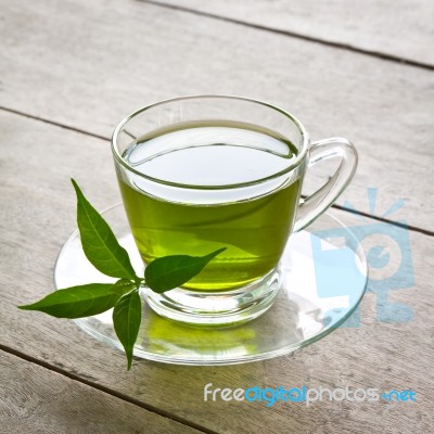 Green Tea Stock Photo