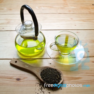 Green Tea Stock Photo