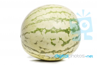 Green Watermelon Stock Photo
