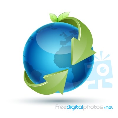 Green World Stock Image