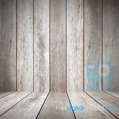 Grey Wood Room Texture Background Stock Photo