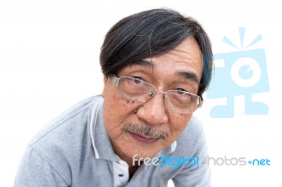 Grizzly Man Stock Photo