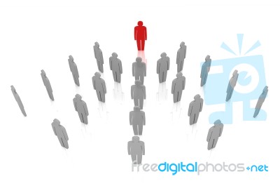 Group Of Figure Stock Image