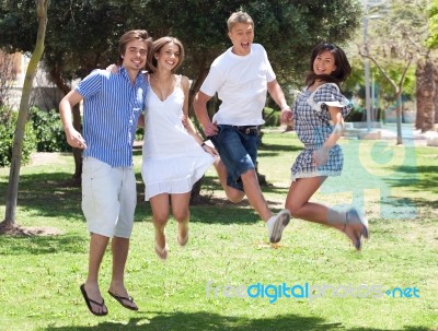 Group Of Young Friends Having Fun Stock Photo Group Of Young Friends Having Fun Stock Photo