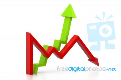 Growth Chart Stock Image