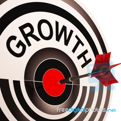 Growth Shows Maturity, Growth And Improvement Stock Image