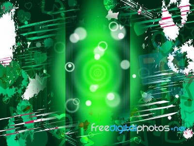 Grunge Background Shows Textured Abstract And Green Stock Image