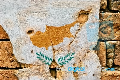 Grunge Flag Of Cyprus Stock Photo
