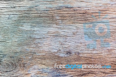 Grungy Cracked Wooden Textured Background Stock Photo