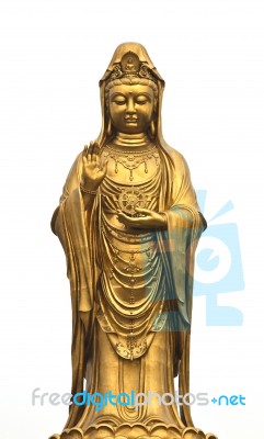 Guan Yin Statue Stock Photo