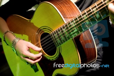 Guitar Stock Photo