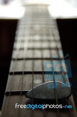 Guitar Pick Stock Photo