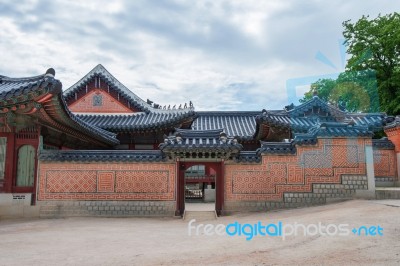 Gyeongbokgung Palace In South Korea Stock Photo