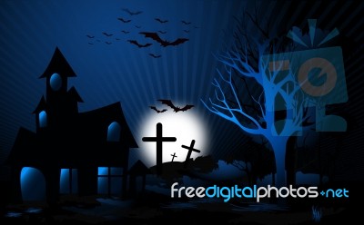 Halloween Background Stock Image