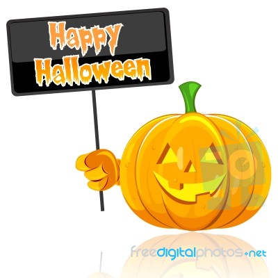 Halloween Card Stock Image