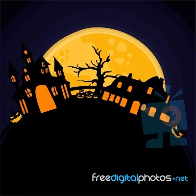 Halloween Graphic Resource Stock Image