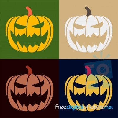 Halloween Graphic Resource Stock Image