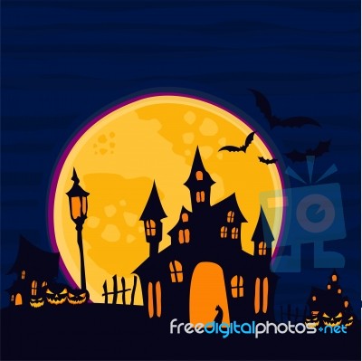 Halloween Graphic Resource Stock Image