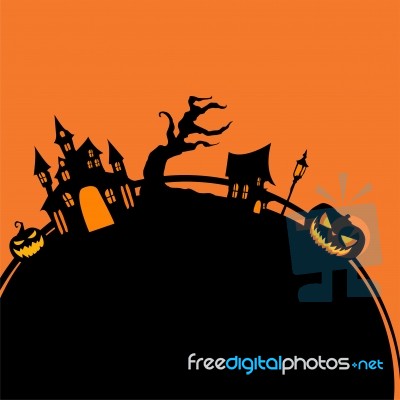 Halloween Graphic Resource Stock Image