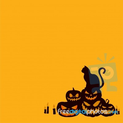 Halloween Graphic Resource Stock Image