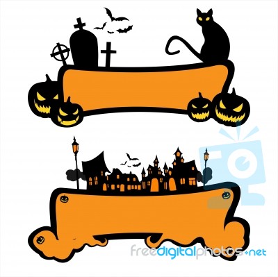 Halloween Graphic Resource Stock Image