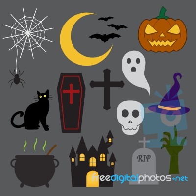 Halloween Icon Stock Image
