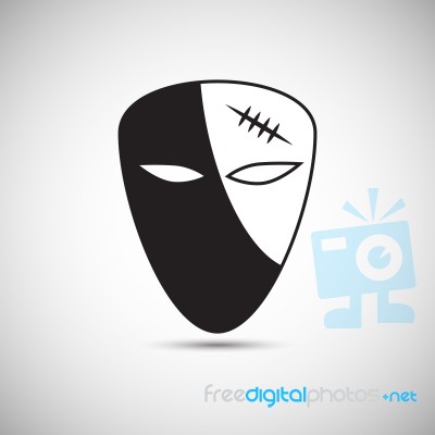 Halloween Mask Stock Image