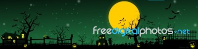 Halloween Night Stock Image