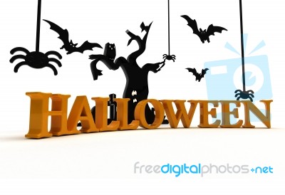 Halloween Night - Fear - Tradition - Recurrence Stock Image