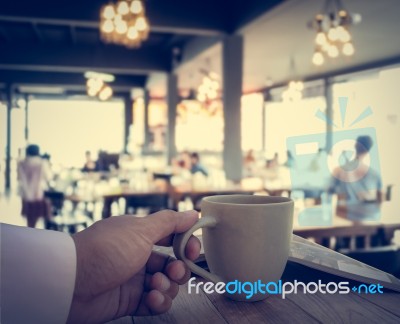 Hand Of Business Man Holding Coffee Cup Stock Photo Hand Of Business Man Holding Coffee Cup Stock Photo