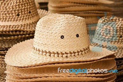 Handmade Hat Stock Photo