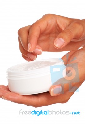 Hands Care Concept Stock Photo