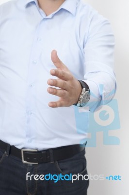 Handshake Stock Photo