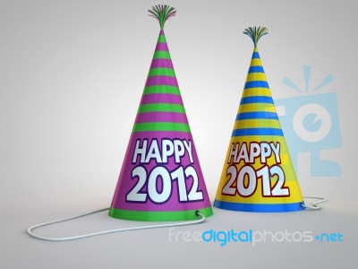 Happy 2012 Stock Image