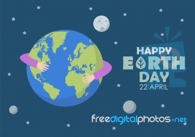 Happy Earth Day Stock Image