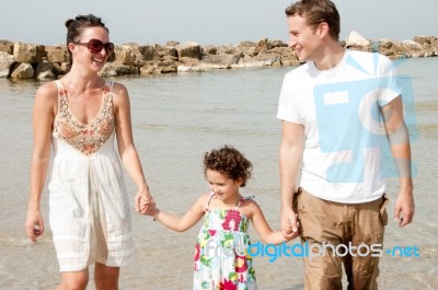 Happy Family Stock Photo