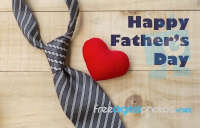 Happy Father Day Concept Design Card Stock Photo