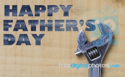 Happy Father Day Design Idea Stock Photo