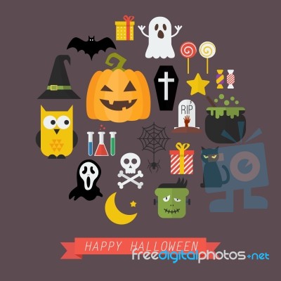 Happy Halloween Stock Image