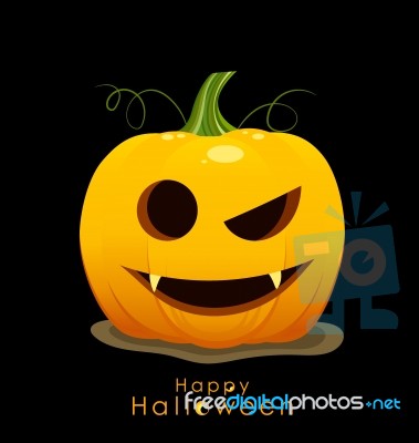 Happy Halloween Design Background Stock Image