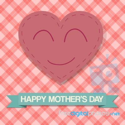 Happy Mother's Day Card Stock Image