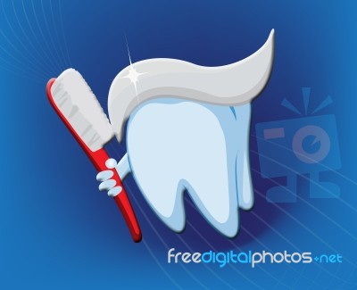 Happy Teeth  Stock Image