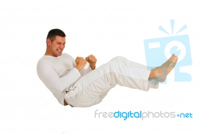 Happy Young Man Stock Photo