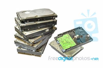 Hard Disk Drive Stock Photo