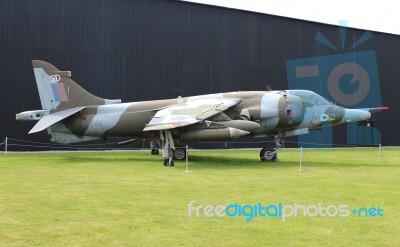 Harrier Jet Stock Photo